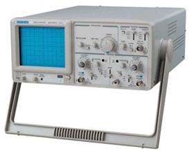 MOS-620CH模拟示波器(20M带宽)的产品图片,简介:特价产品，双通道20MHz，内刻度东芝示波管，编码开关